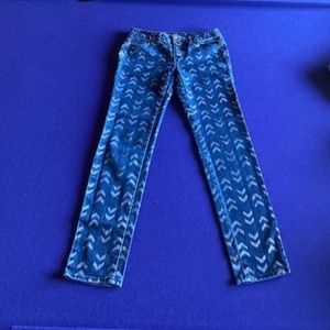 Lucky Brand Patterned Zoe Jegging Girls Size 14